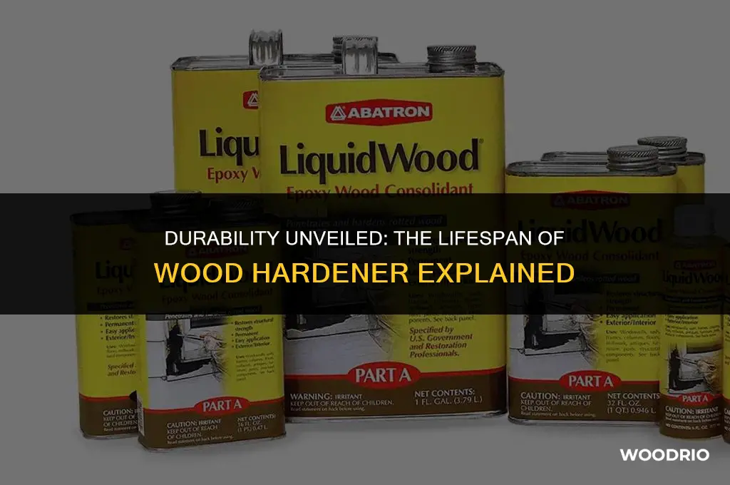 how long will wood hardener last