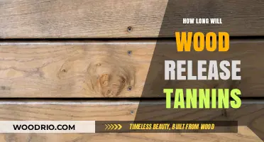 Understanding Tannin Release in Wood: A Comprehensive Guide