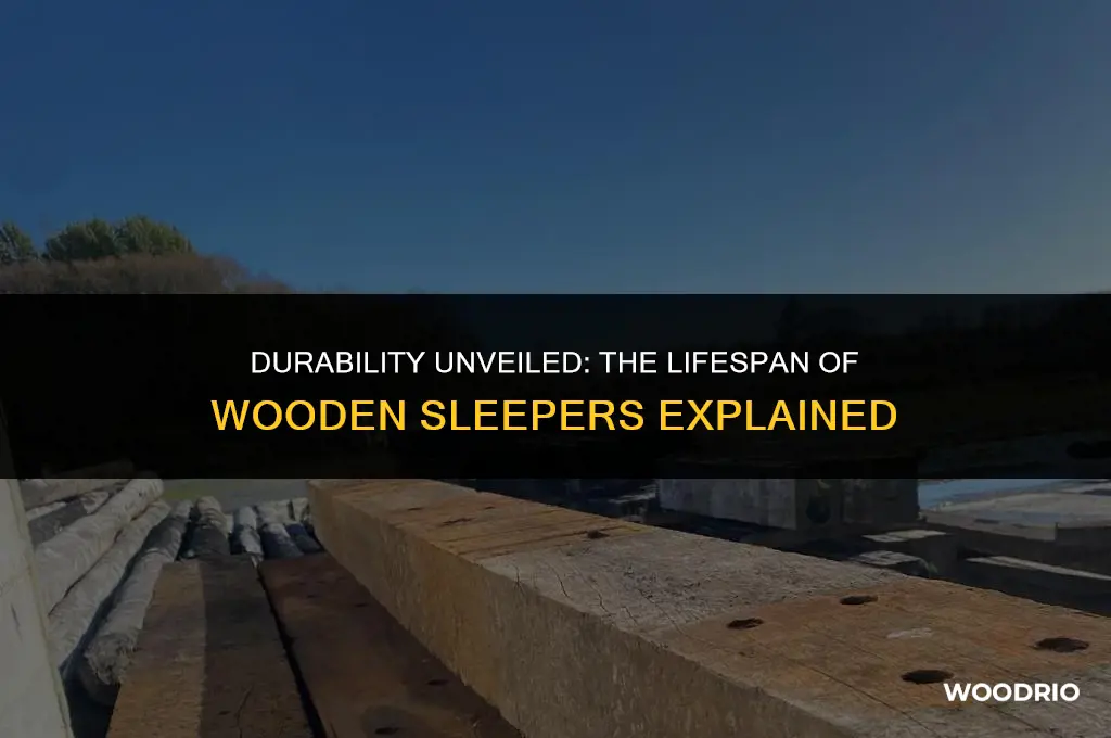 how long will wooden sleepers last