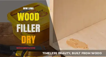 How Long Does Wood Filler Take to Dry? A Quick Guide