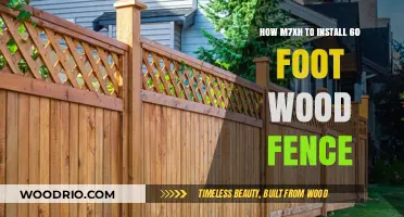 Step-by-Step Guide to Installing a 60-Foot Wood Fence Easily
