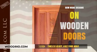 Crafting Elegance: A Guide to Creating Stunning Designs on Wooden Doors