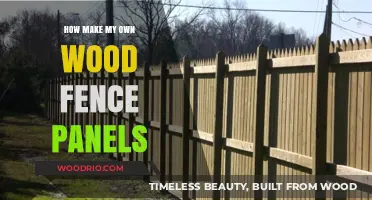 DIY Wood Fence Panels: Step-by-Step Guide to Crafting Your Own