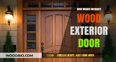 Crafting Durability: The Art of Meranti Wood Exterior Doors