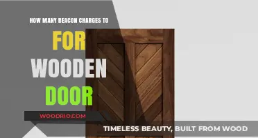 Estimating Beacon Charges for Installing a Wooden Door