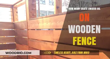 Applying Linseed Oil to Wooden Fences: Optimal Coats for Durability