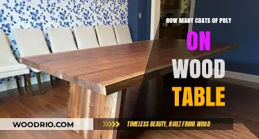 Perfect Polyurethane Finish: Optimal Coats for Your Wood Table