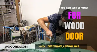 Achieving the Perfect Finish: Primer Coats for Your Wooden Door