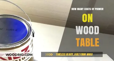 Perfect Primer Application: How Many Coats for a Wood Table?