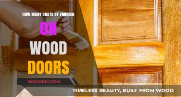 Enhancing Wood Doors: The Optimal Varnish Coat Count