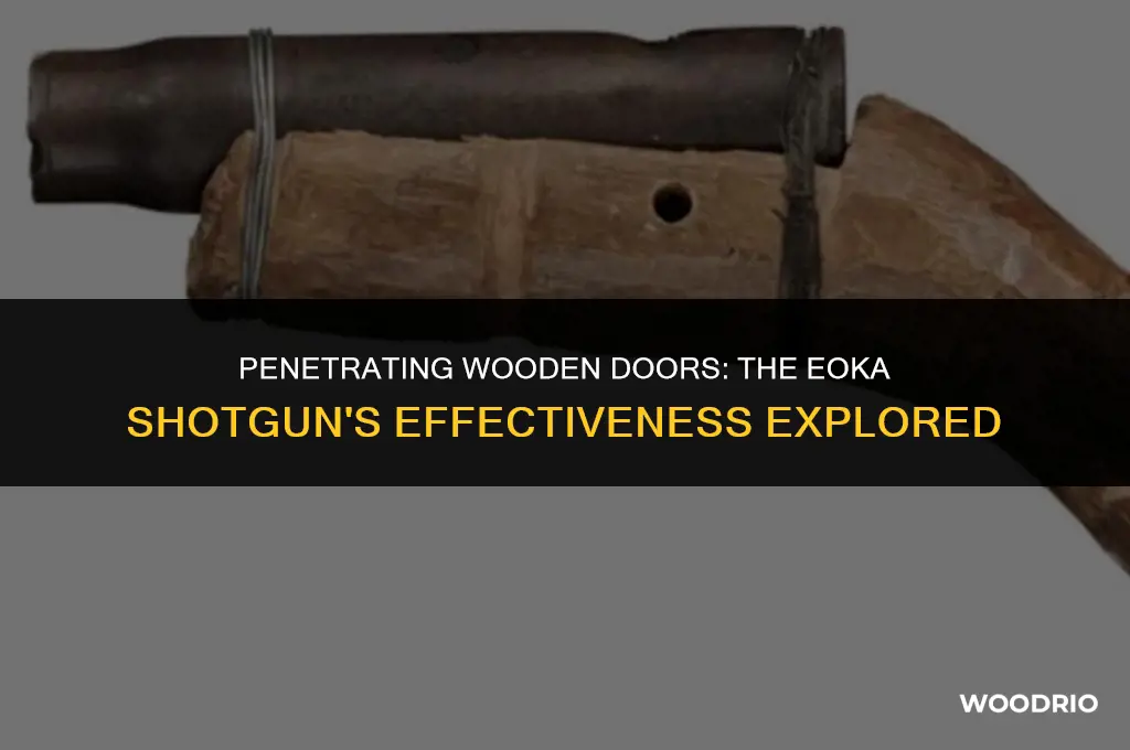 how many eoka shots for a wooden door