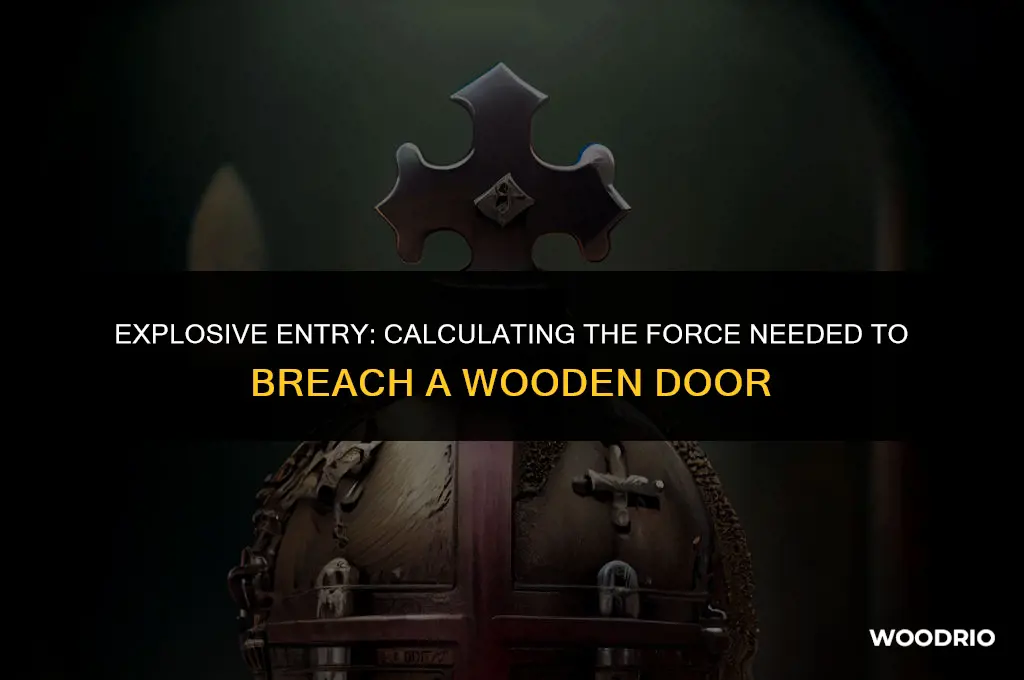 how many f1 grenades to destroy wood door