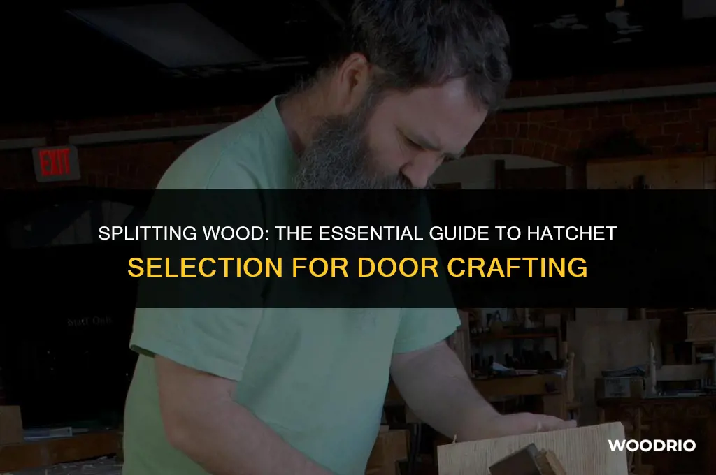 how many hatchets for a wooden door