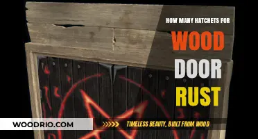 Effective Hatchet Selection for Combating Wood Door Rust