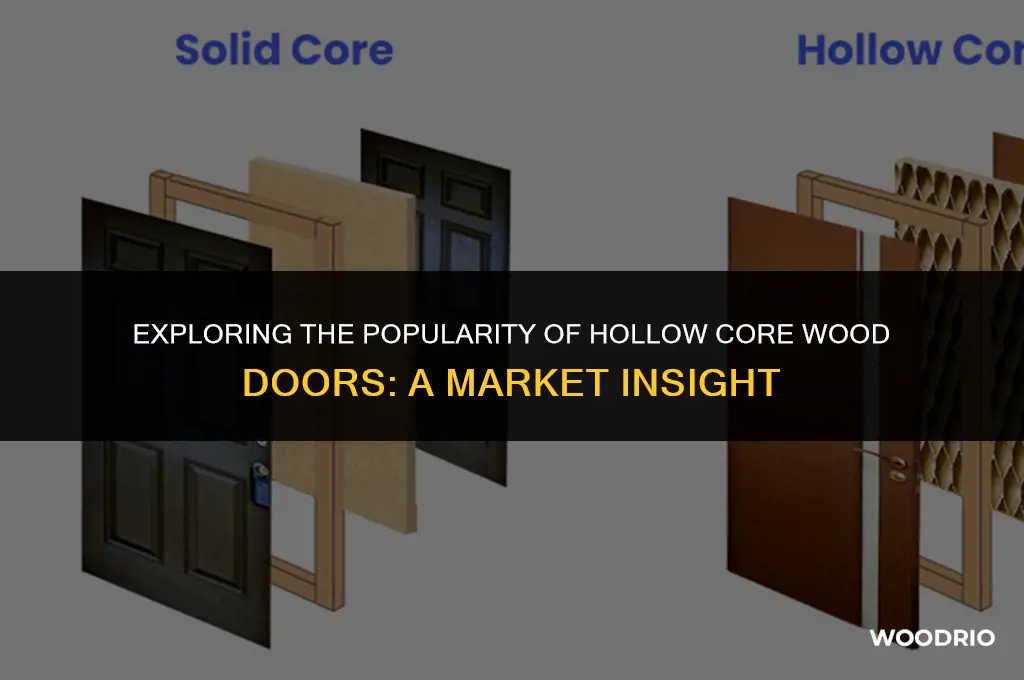 how many hollow core wood doors are purchased