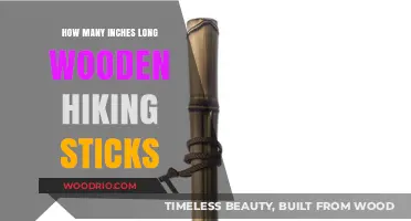 Choosing the Perfect Length for Your Wooden Hiking Stick