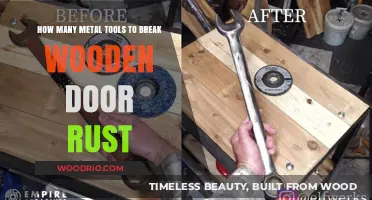 Effective Ways to Remove Rust from Metal Tools Used for Breaking Wooden Doors