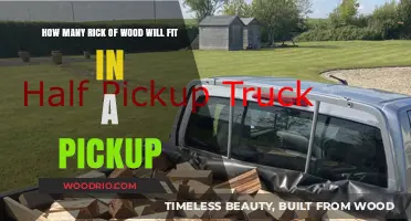 Maximizing Space: A Guide to Stacking Wood in Your Pickup Truck