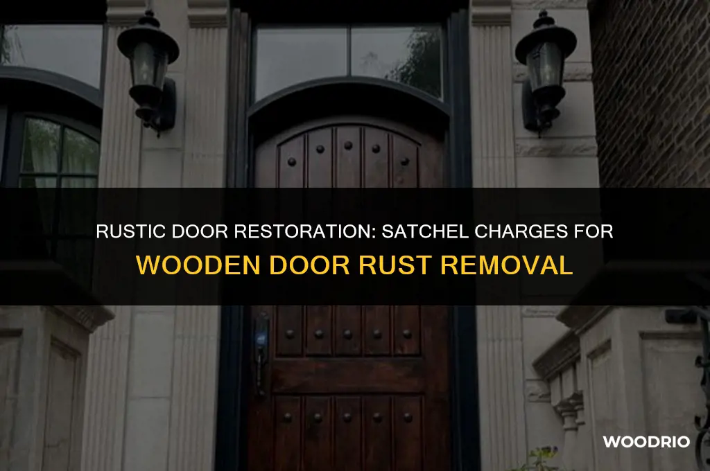 how many satchel charges for wooden door rust