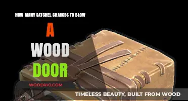 Explosive Entry: Calculating Satchel Charges for Breaching Wooden Doors