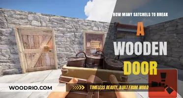 Breaking Down Barriers: The Surprising Power of Satchels on Wooden Doors