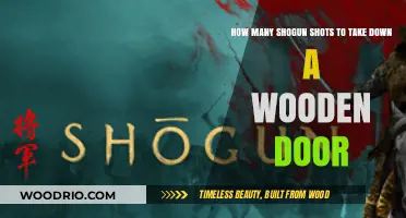 Shogun's Might: Demolishing Wooden Doors with Precision