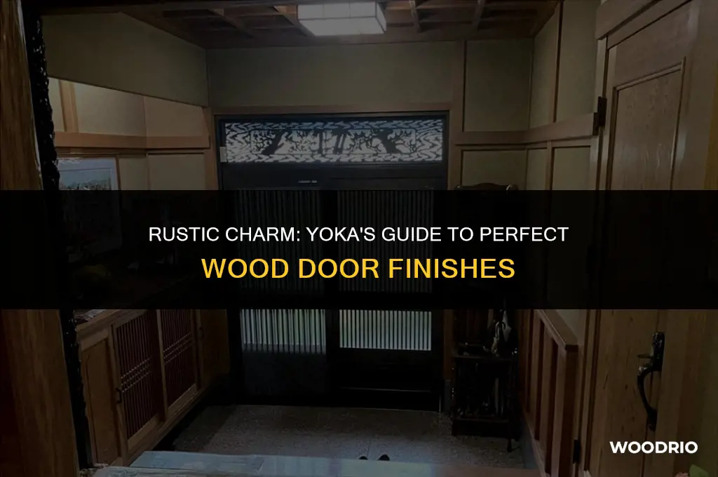how many shots with yoka in rust for wood door