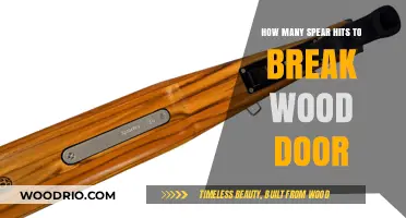 Breaking Down Barriers: The Science of Spear Impact on Wood Doors