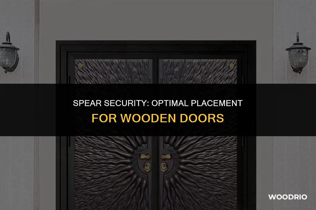 how many spears for a wood door