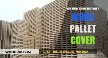 Maximizing Space: The Surprising Coverage of a Single Wood Pallet