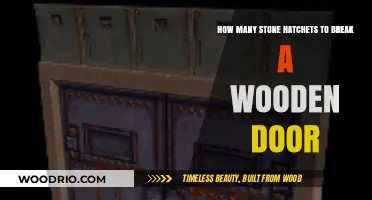 Breaking Down Barriers: The Surprising Efficacy of Stone Hatchets on Wooden Doors