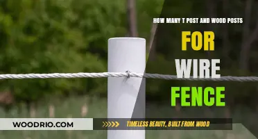 T-Posts vs. Wood Posts: Choosing the Right Support for Your Wire Fence