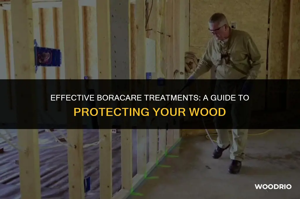 how many times wood treat with boracare