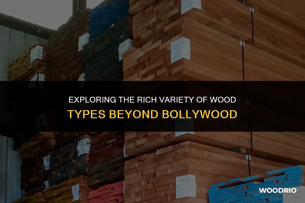 how many types of wood like bollywood