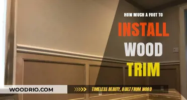 Wood Trim Installation: Cost Breakdown Per Foot