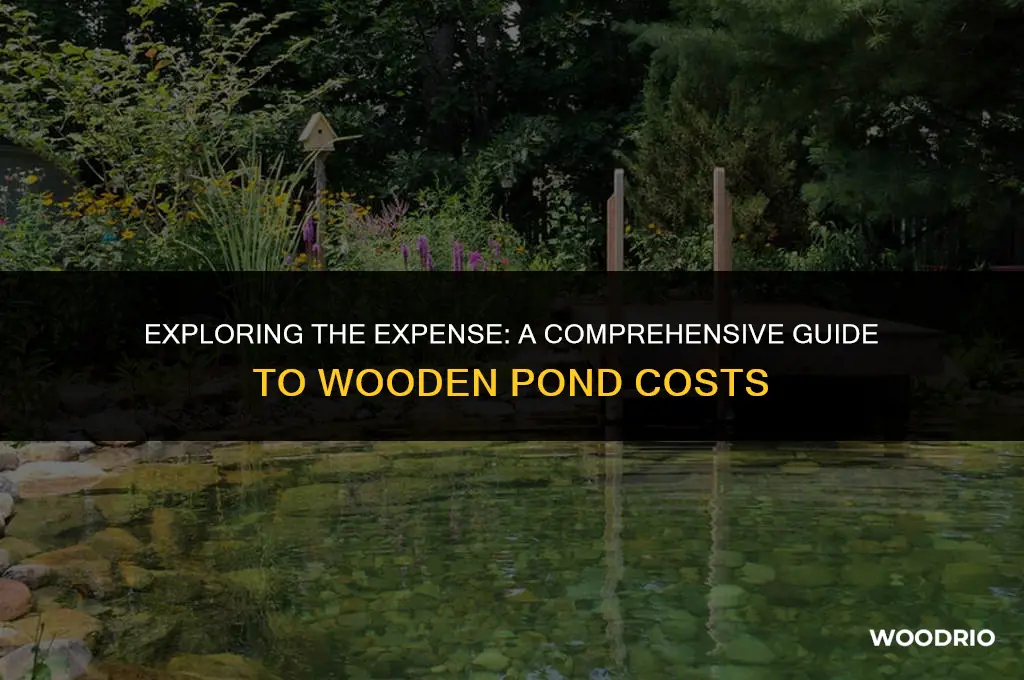 how much a wooden pond costs