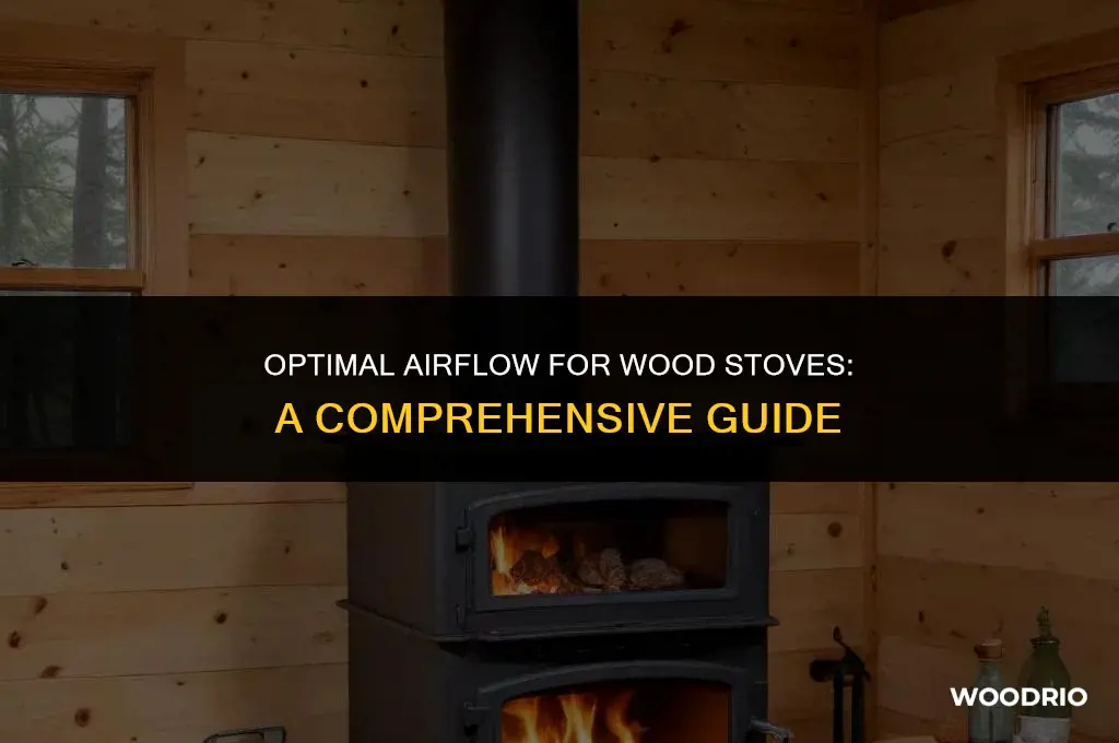 how much air does a wood stove need