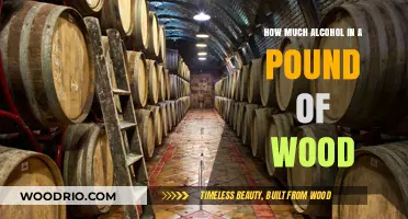 Exploring the Surprising Alcohol Content in a Pound of Wood