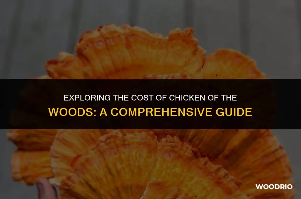 how much are chicken of the woods