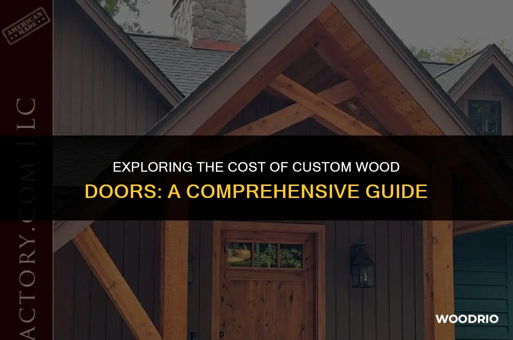 how much are custom wood doors