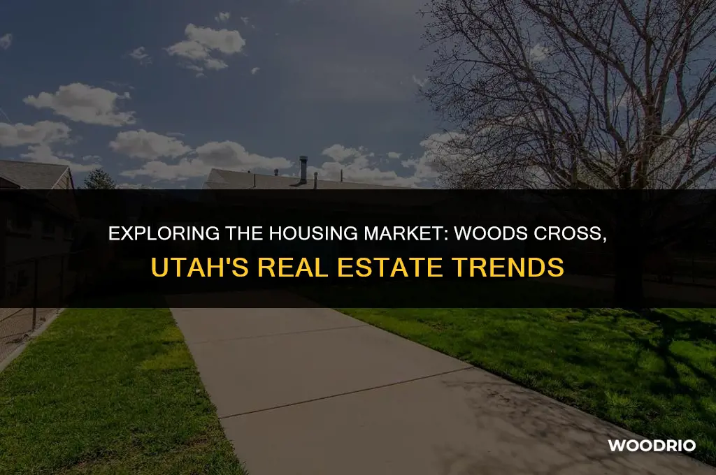 how much are houses selling in woods cross utah