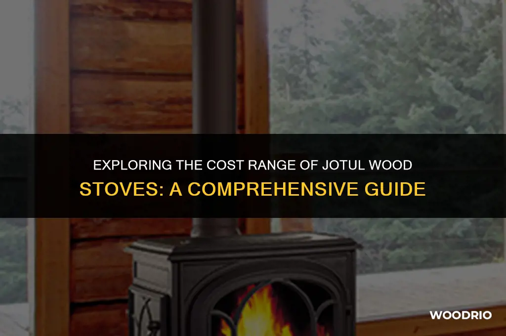 how much are jotul wood stoves