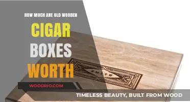 Unveiling the Hidden Treasures: The Value of Vintage Wooden Cigar Boxes