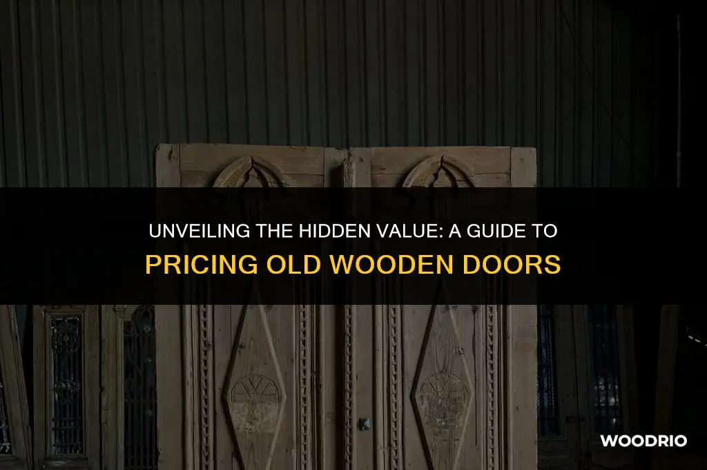 how much are old wooden doors worth