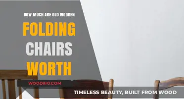 Unfolding the Value: A Guide to Pricing Vintage Wooden Folding Chairs