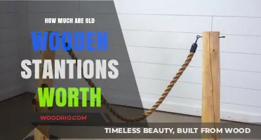 Unveiling the Value: A Guide to Pricing Old Wooden Stantions