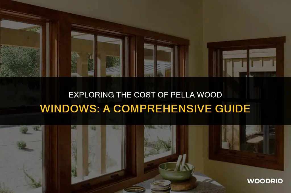 how much are pella wood windows