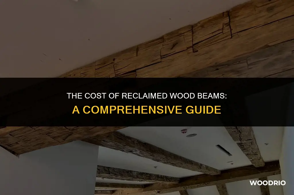 how much are reclaimed wood beams