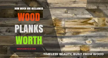 Unveiling the Value: Reclaimed Wood Planks' Worth Revealed