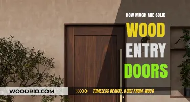 Exploring the Cost of Solid Wood Entry Doors: A Comprehensive Guide